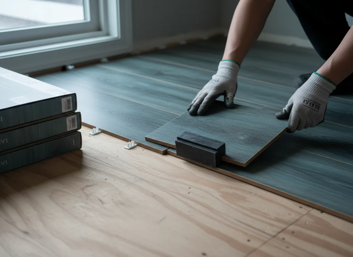 Luxury Vinyl Plank Installation company in Kemp, TX